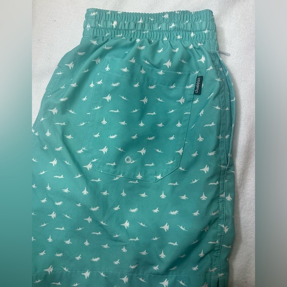NWOT Chubbies Green Athletic Shorts with Elastic Waistband - Picture 5 of 11